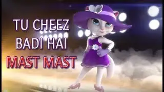 (Tom And Angela) Tu Cheez Badi Hai Mast Mast Funny Video Song || Tu Cheez Badi Hai Mast Mast Dance