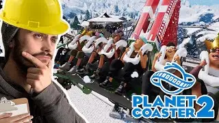 A Mega Coaster In The SNOW!!  |  Planet Coaster 2