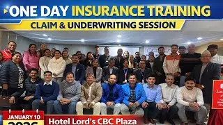 One Day Insurance Training | Claim & Underwriting Session | Professional Capacity Building
