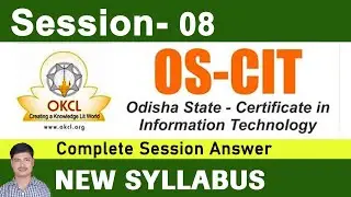 OS-CIT Session 08 (New Syllabus) #microiteducation
