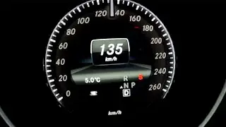Mercedes CLS 250 W218 0-100 KM/H