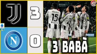 JUVENTUS-NAPOLI 3-0 | SPALLETTI DISTRUGGE CONTE e DAVID SERVE il CAFF&Egrave; con BAB&Agrave;