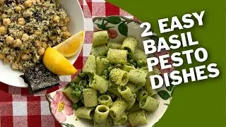 2 Easy Meals with Basil Pesto | Featuring City Saucery's Vegan Basil Pesto