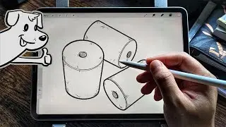 How to draw rubber stoppers 🍾