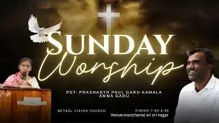 SUNDAY SERVICE || 28/12/25 || PAS:PRASANTH PAUL GARU YOUNG HOLY TEAM ||