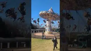 Love this thrilling ride 😍 #swing chair #amusement