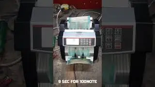 note counting machine vs bundle note counter speed #youtubeshorts #shorts #countingmachine