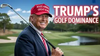 Help critique Donald Trumps GOLF swing for Christmas! #trump #golf 
