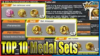 Top 10 Excelentes Sets de medalhas! l One Piece Bounty Rush - OPBR