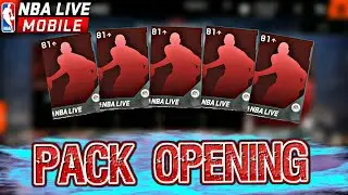 ELITE PLAYER PACK OPENING IN NBA LIVE MOBILE 18!