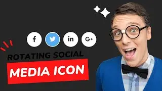social media icon css || icon animation css || social media icon hover effect css