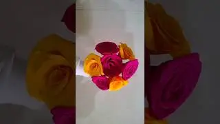 Crepe Paper Flower.