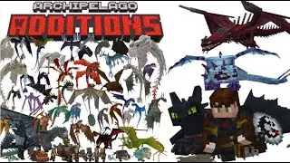 Archipelago Additions Minecraft How To Train Your Dragon mod