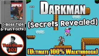 Darkman NES Walkthrough | 100% Guide | Video Games 101