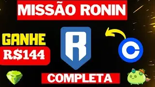 ⚠️URGENTE! NOVA MISS&Atilde;O  COINBASE , MISS&Atilde;O  DA RONIN WALLET