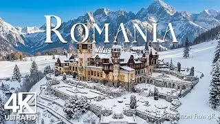 Romania 4K | Transylvanian Winter &ndash; Snowy Forests, Frosted Villages & Majestic Carpathian Mountains