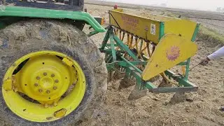 Zero tillage Technique for wheat cultivation (जीरो टीलेज से गेहुँ की खेती)