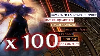 Loot from 100 Uber Maven kills! - Path of Exile 3.22 + build showcase