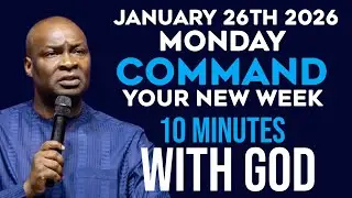 [Monday 26th January 2026]Early Morning Prayer Before You Start Your New Week |Apostle Joshua Selman