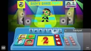 Dash&rsquo;s dance party - flash game - gameplay