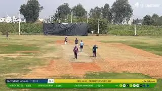 6e Falcons vs Incredible Indians | IKIGAI Amateur T-20 Championship (League Matches) | Live - Beng…
