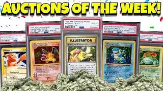 POKEMON AUCTIONS OF THE CENTURY!!! World Record Breaking Sales!