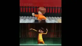 LEGO Vector Squid Launcher Oh Yeah! Stop Motion Side by Side Comparison!