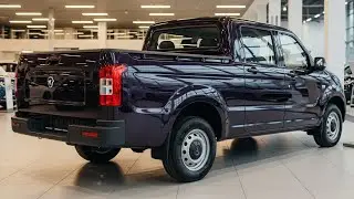 GAZ GAZELLE Pickup 2 Cabina Dark Purple 2026 💜🚚 Potencia, Estilo y Resistencia Total