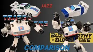 Studio Series 86 Jazz vs BB Autobot Origins Jazz Comparison