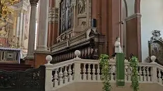 The Basilica of San Petronio Organist Warming Up - Bologna, Italy