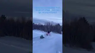 Happy kids riding Can-am 450