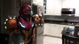 Metroid cosplay movement test