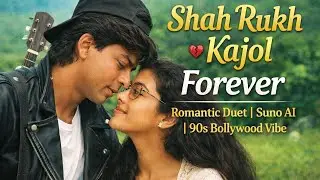 Shah Rukh Kajol ❤️ | Forever Love | 90s Romantic Duet | Suno AI | RetroRhythmOfficial