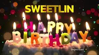 SWEETLIN Happy Birthday Status  |  Happy Birthday SWEETLIN | Special wishes for SWEETLIN #birthday