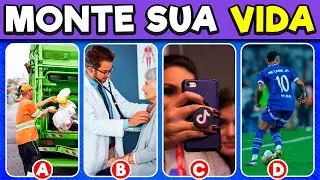MONTE O SUA VIDA | Jogo das Escolha | Mundo Quiz
