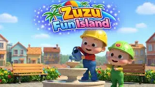 Building a Colorful Town 🚧 | Baby Construction Song for Kids