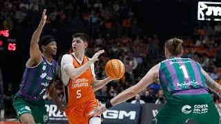 Sergio De Larrea (13 pts) Valencia VS Unicaja ACB 13.04.2025