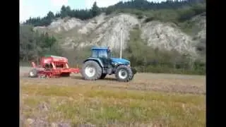 Semina diretta su sodo: New Holland TM 190 + Gaspardo Directa Corsa