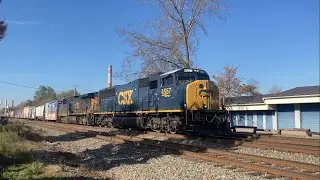 CSX q368 with a sd70ac lead