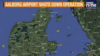 Drones Shut Denmark's Aalborg Airport | Flights Disrupted After Copenhagen Drone Incidents | News9