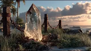 Evening Light Through the Oceanborn Stone | Medieval Fantasy Music & Animated Ambience