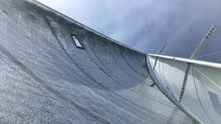 Doyle J105 2020 Stratis Structured Luff Jib  - Halyard Test - by Paul Beaudin on loulou 8-24-20