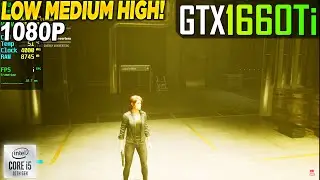 Control GTX 1660 Tİ - 1080p Low, Medium, High,