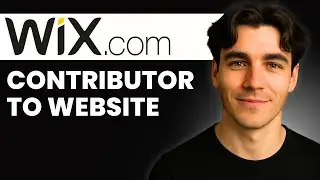 How To Add A Contributor To A Wix Site (Tutorial 2026)