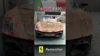 Ferrari F430 Restoration - Ferrari car transformation #ferrari #restoration #transformation #cars