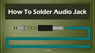 How to make the audio cable | With 3.5mm TRS Audio Jack