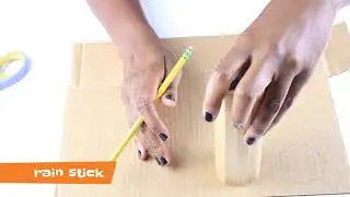 How to Make a Rain Stick! | Craft Corner