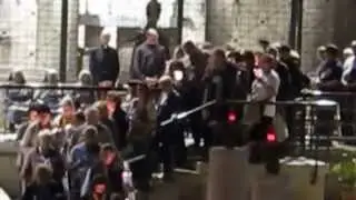 Candlelight Processional at Church of Annunciation, Nazareth, Israel