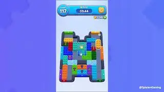 Color Block Jam Level 117 Solution Walkthrough