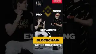 Blockchain? Explained in 1 Minute (#Crypto Pro vs. Noob)
